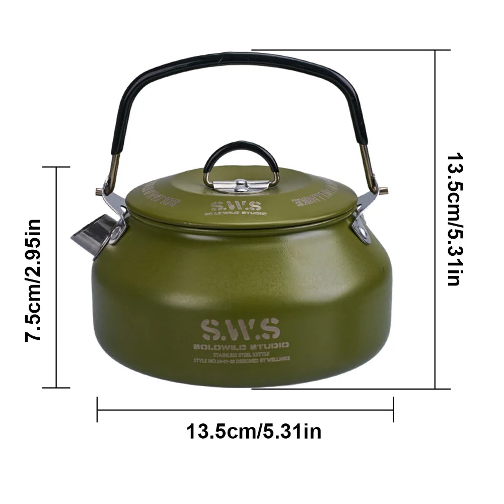 Portable 0.8L Hiking Kettle