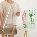 Extra Large Clear Acrylic Cylinder Vase