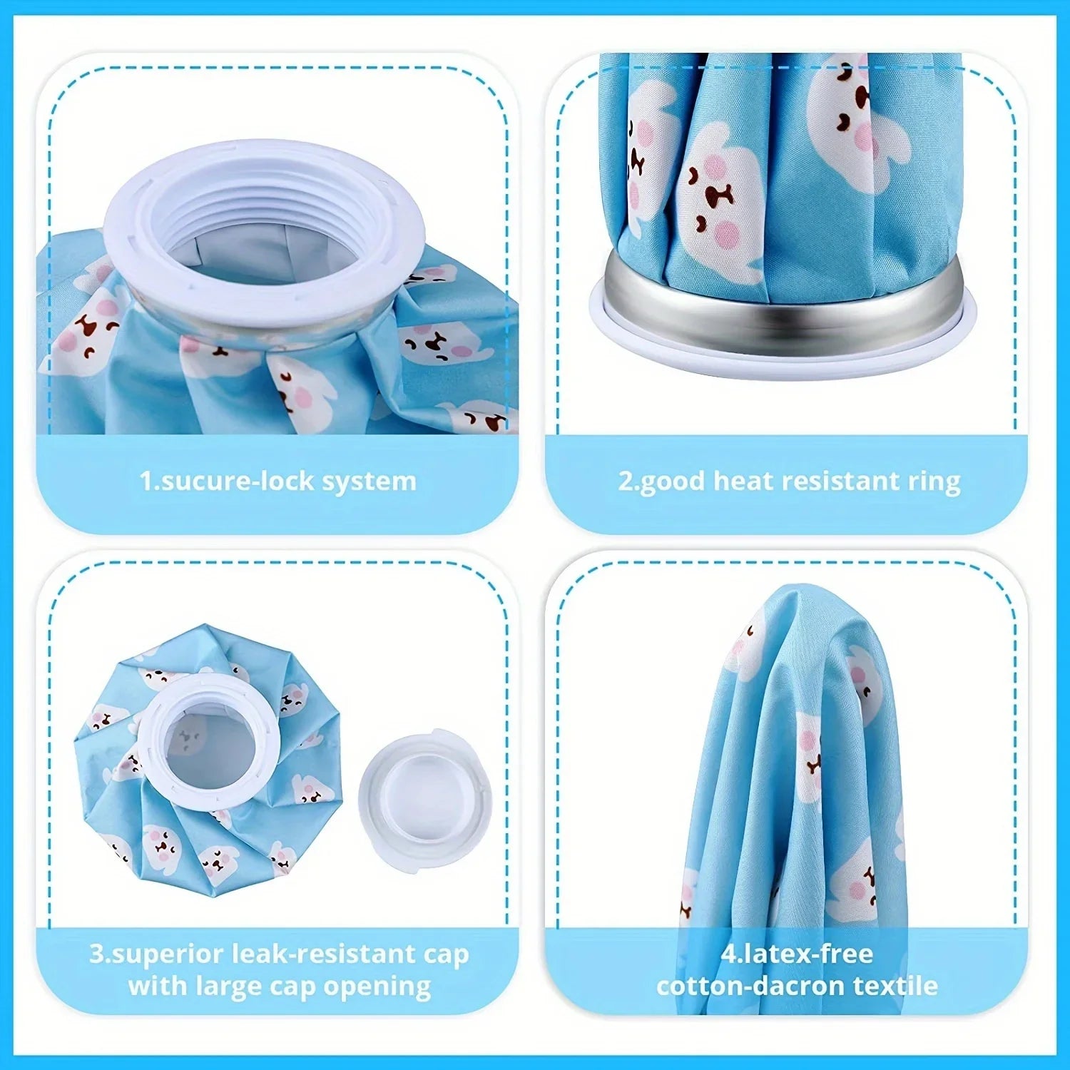 Reusable Hot & Cold Gel Ice Bags