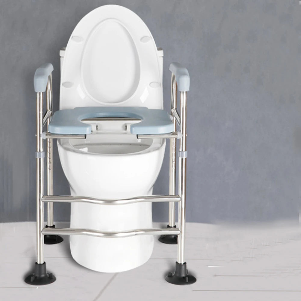 Raised Toilet Seat High Toilet Seat with Armrests