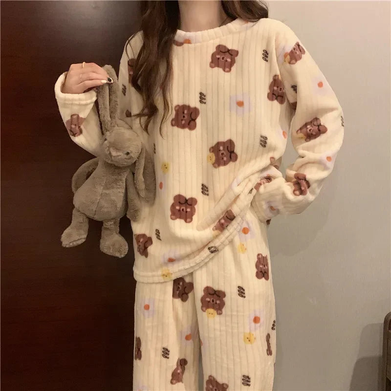 New Fleece Winter Pajamas