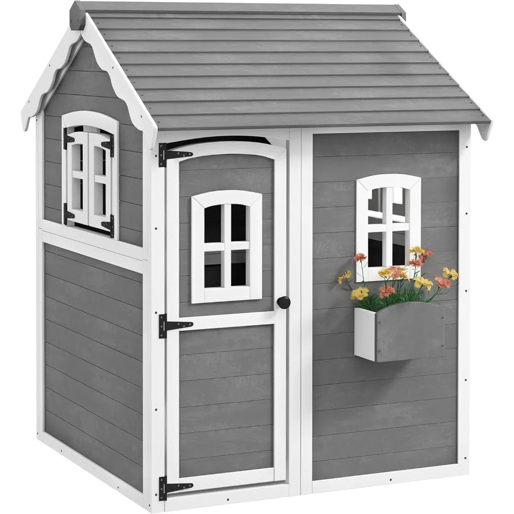 Playhouse, Outdoor Wooden  for 3-8