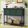 Retro Console Table with 2 Drawers & Cabinets