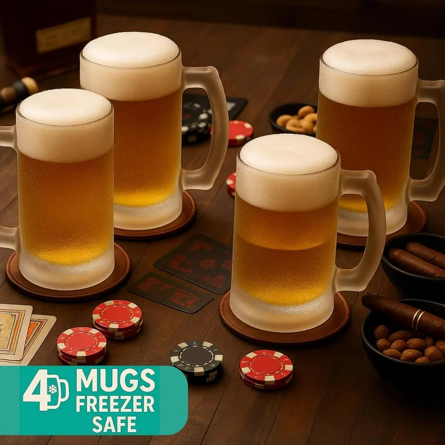 Eight Piece Beer Set for Entertaining
