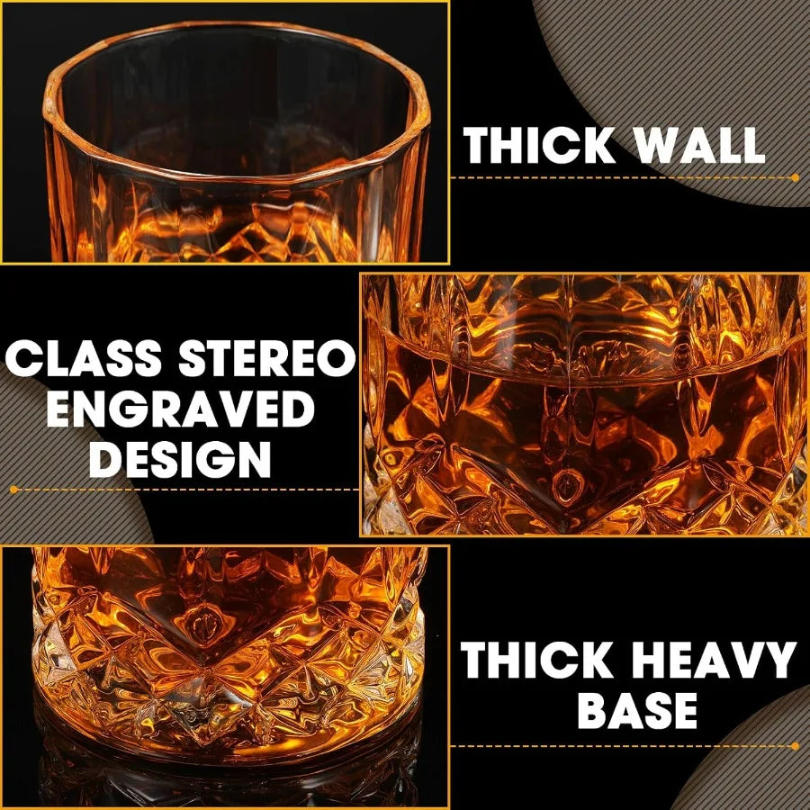 Old Fashioned Whiskey 10 oz  Glasses - Serving 24