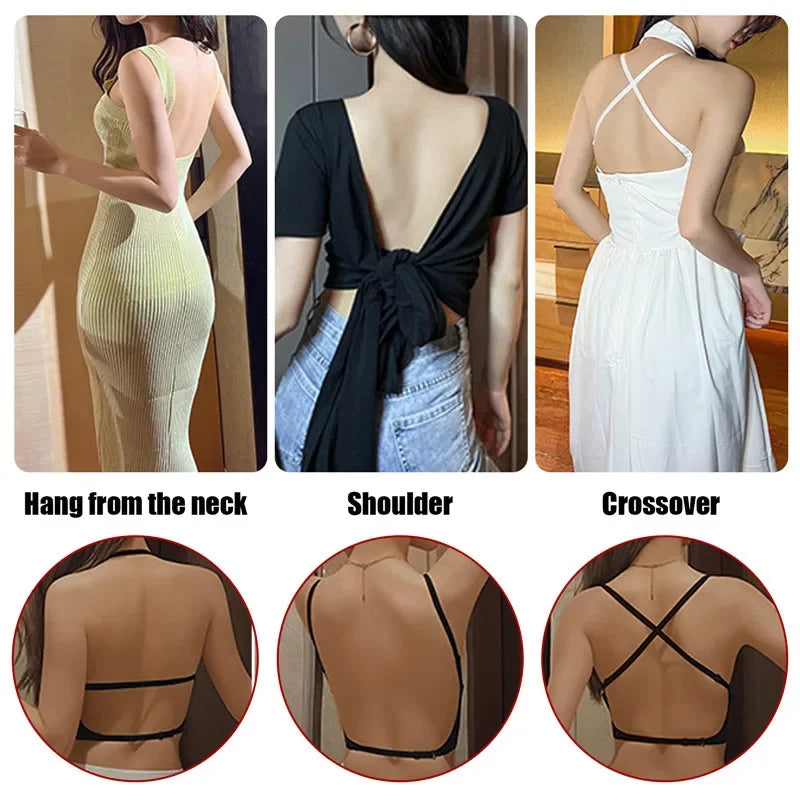 Invisible Bra Deep U Plunge