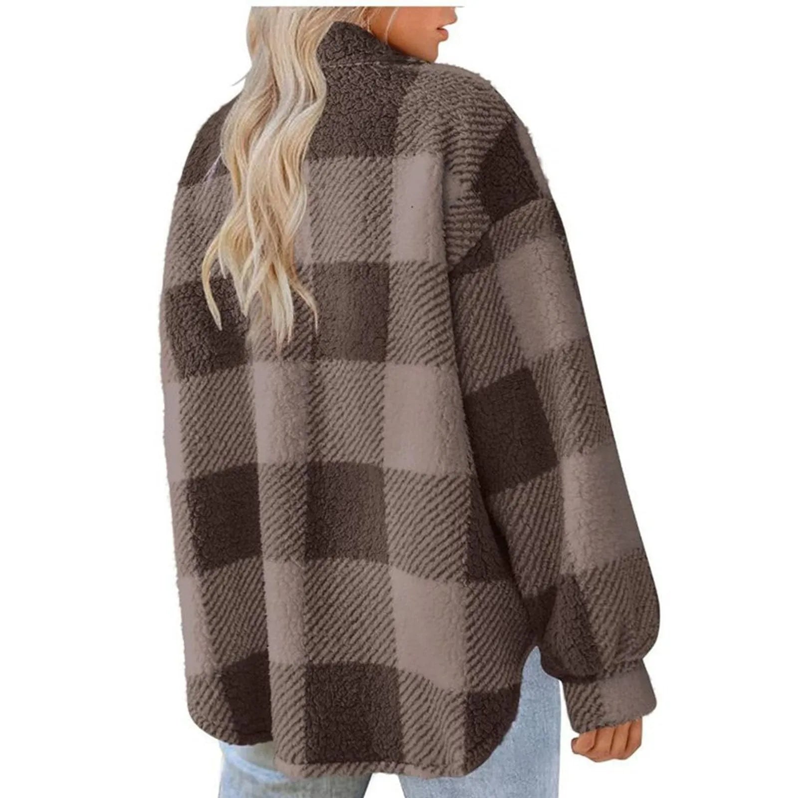 Oversized Warm Fleece Shirt