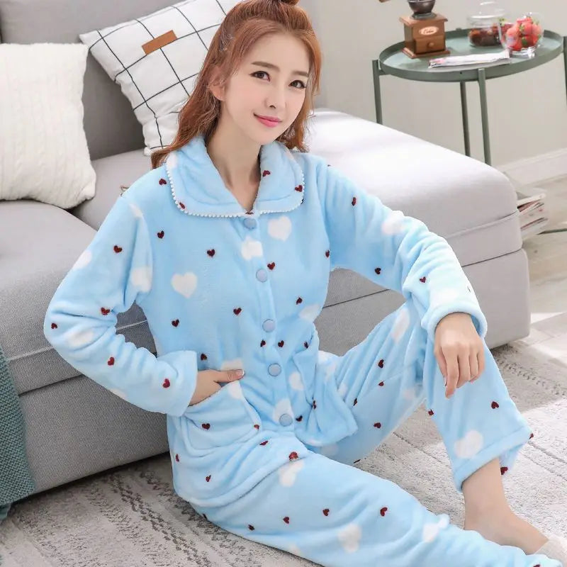 New Winter Pajamas Set