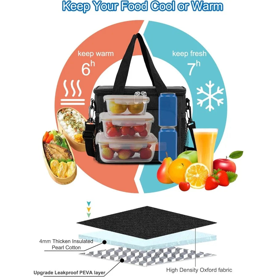 Leakproof Lunch Cooler Bag