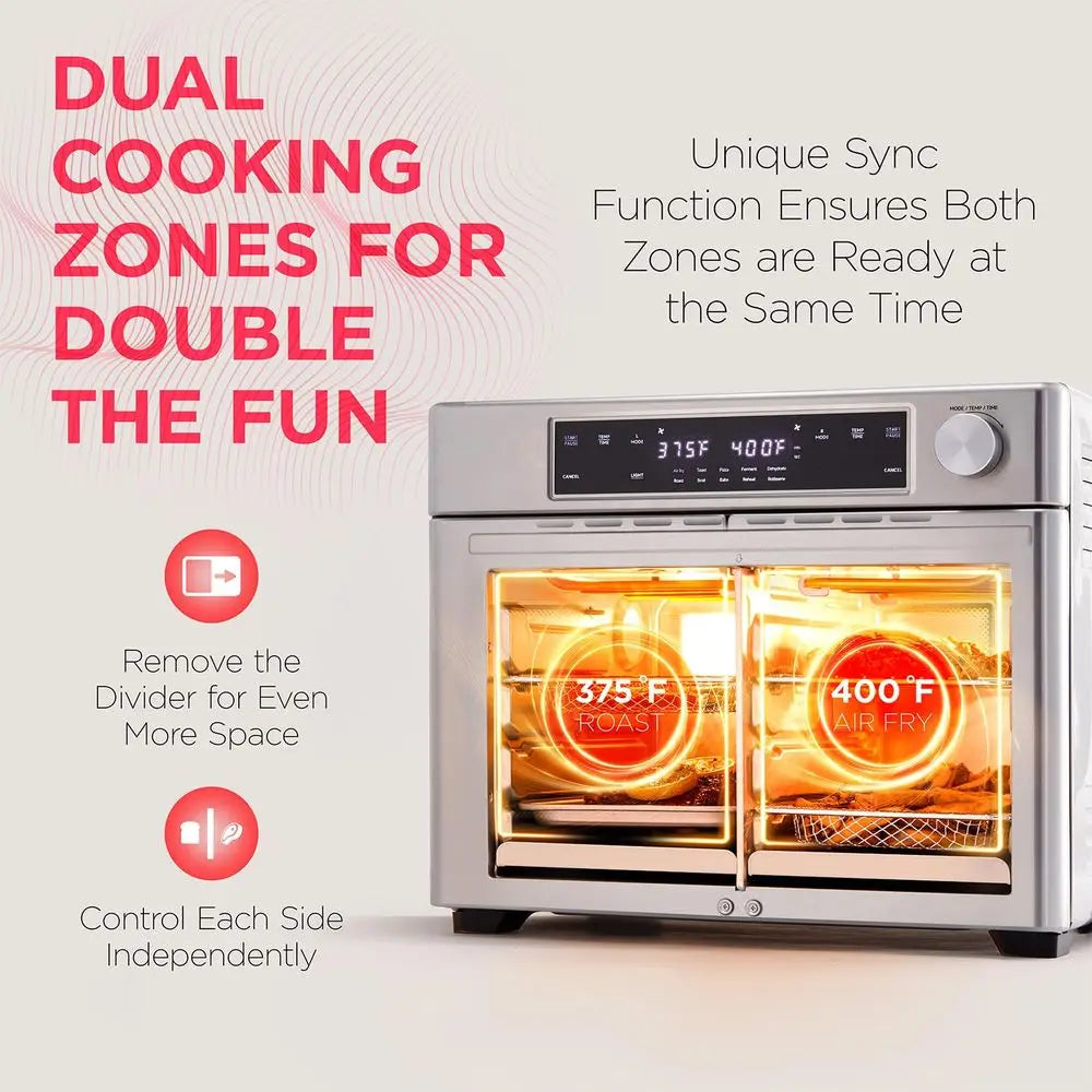 French Door Dual Zone Air Fryer