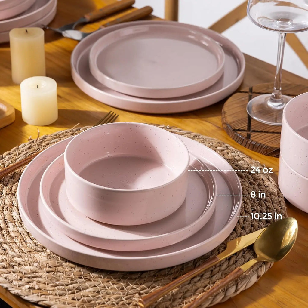 Ceramic Dinnerware Set for 4,