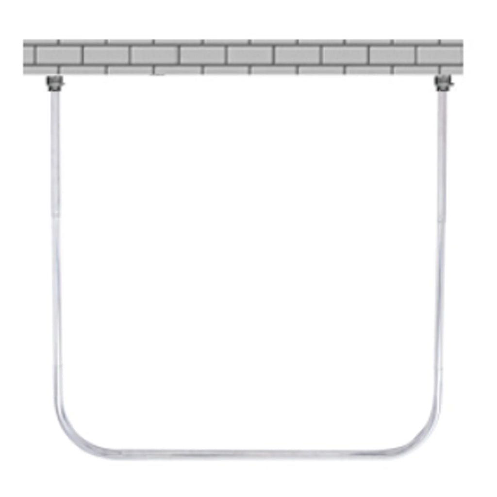 U Shape Shower Curtain Bar