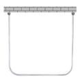 U Shape Shower Curtain Bar