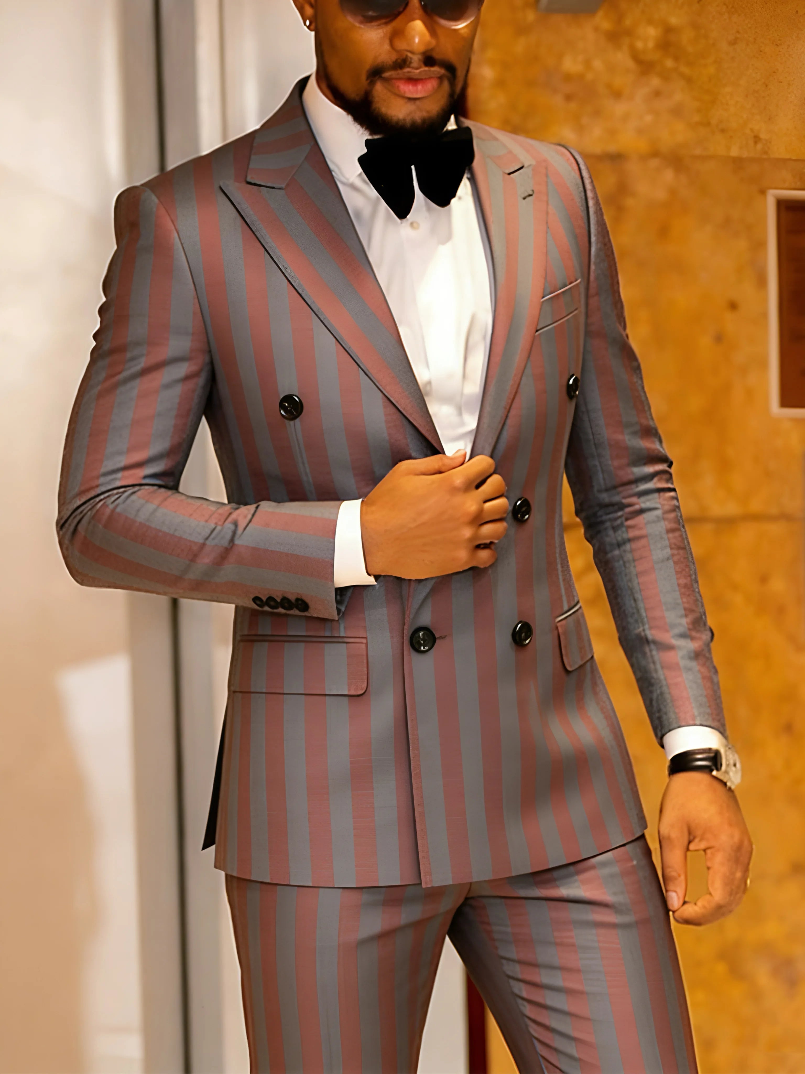 Men's  Double Breasted Suit