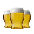 Premium Unbreakable Clear Plastic Beer Glasses Set of 48