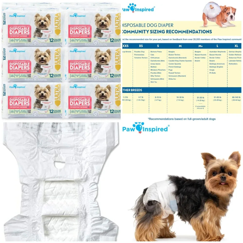 Ultra Protection Dog Diapers