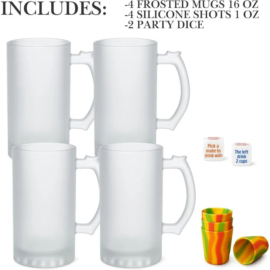 Eight Piece Beer Set for Entertaining