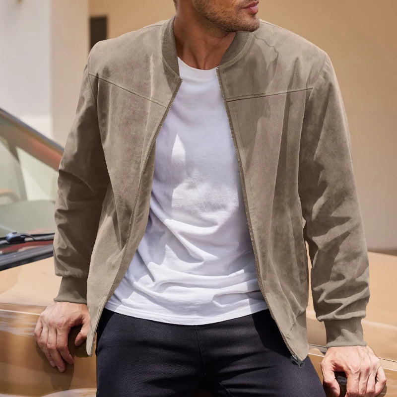 Casual Suede Jacket