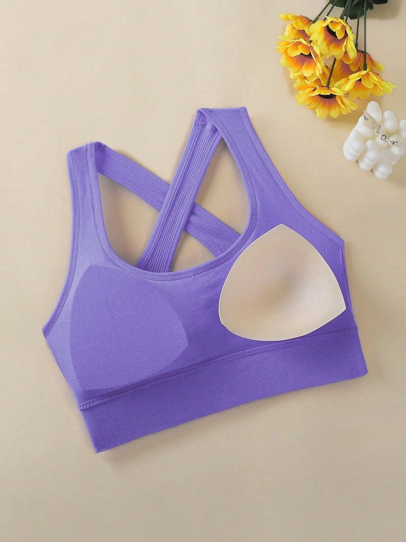 Criss-Cross  Sports Bra