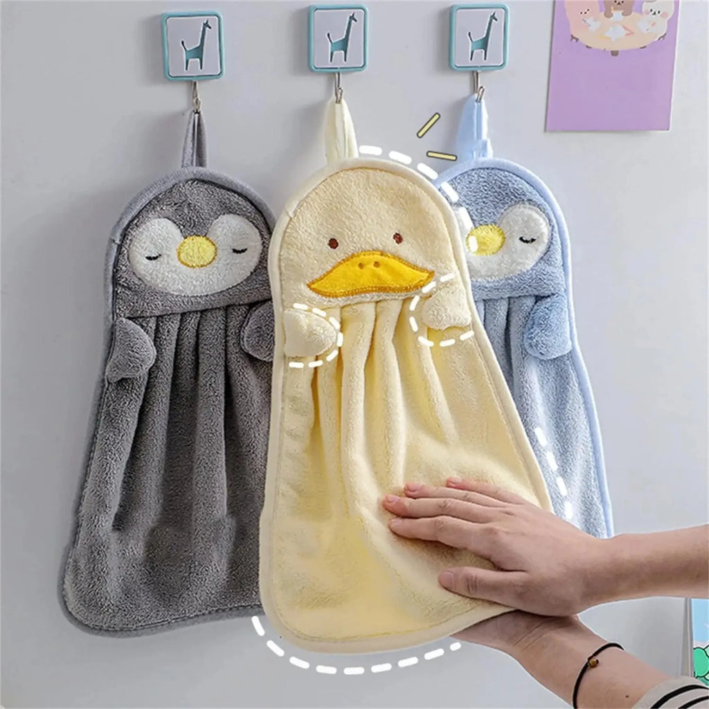 Cute Animal Kids Toddler Hand Towels