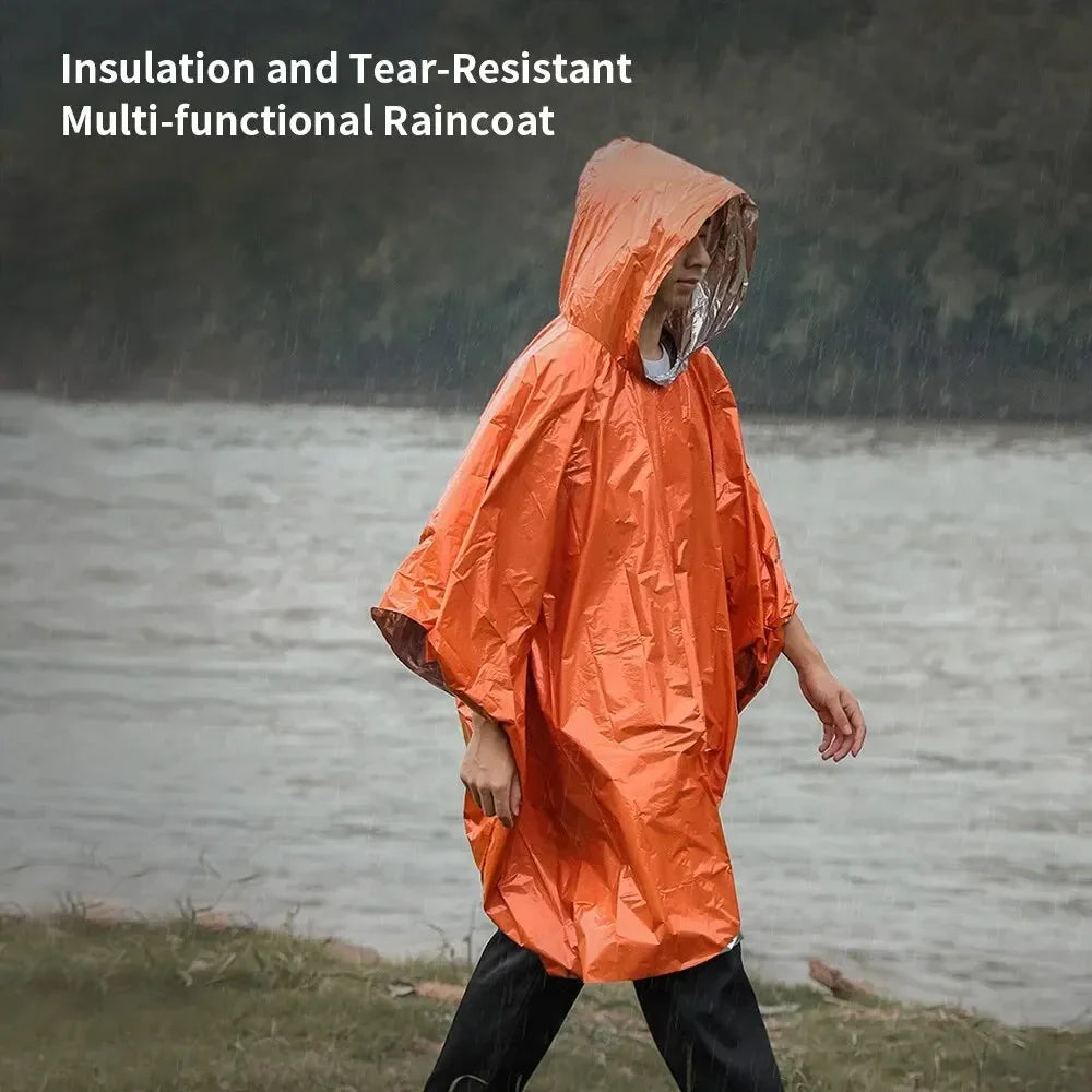 Emergency Raincoat Poncho