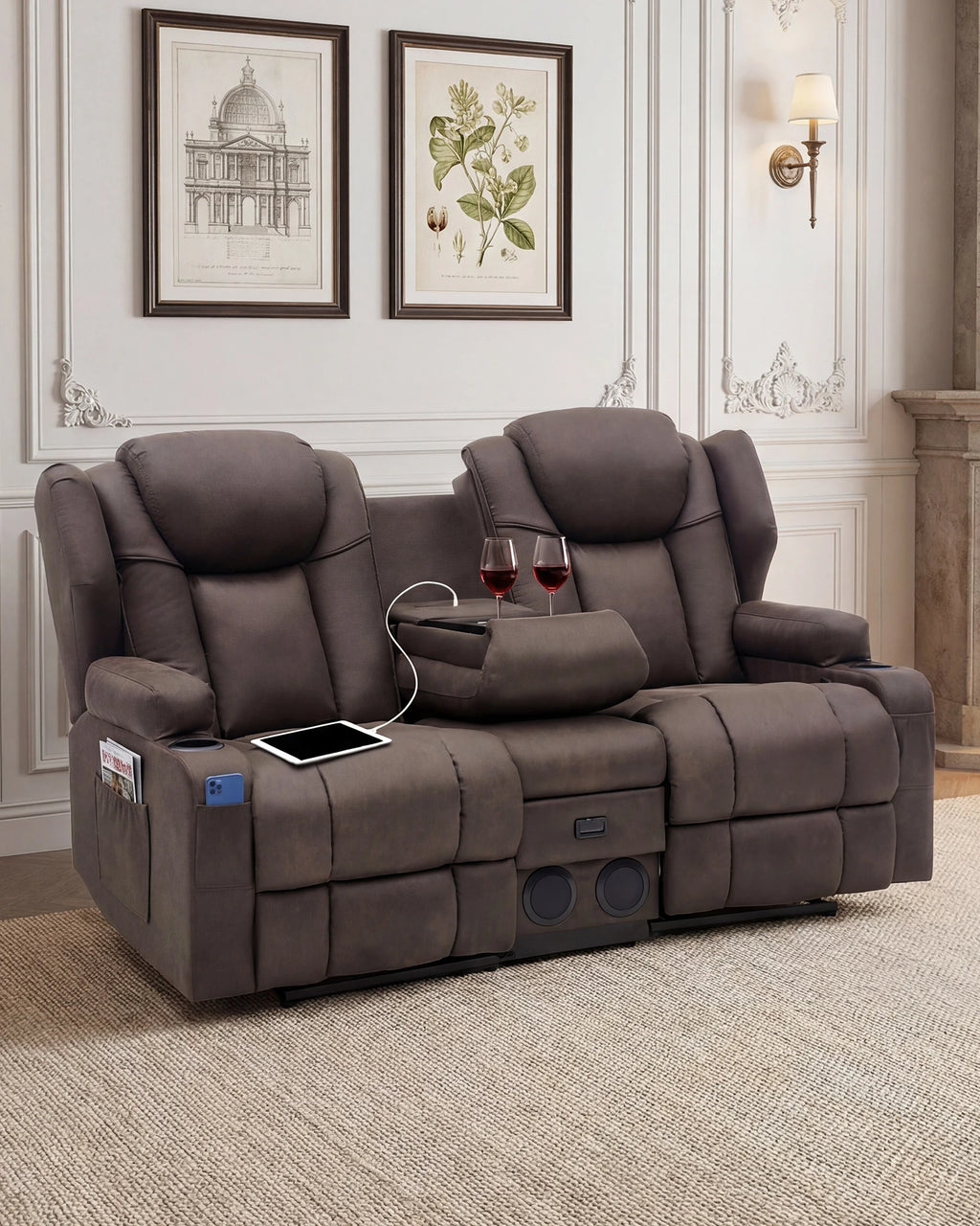Home Theater Love Seat
