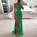 Elegant Glitter Sequin Gown