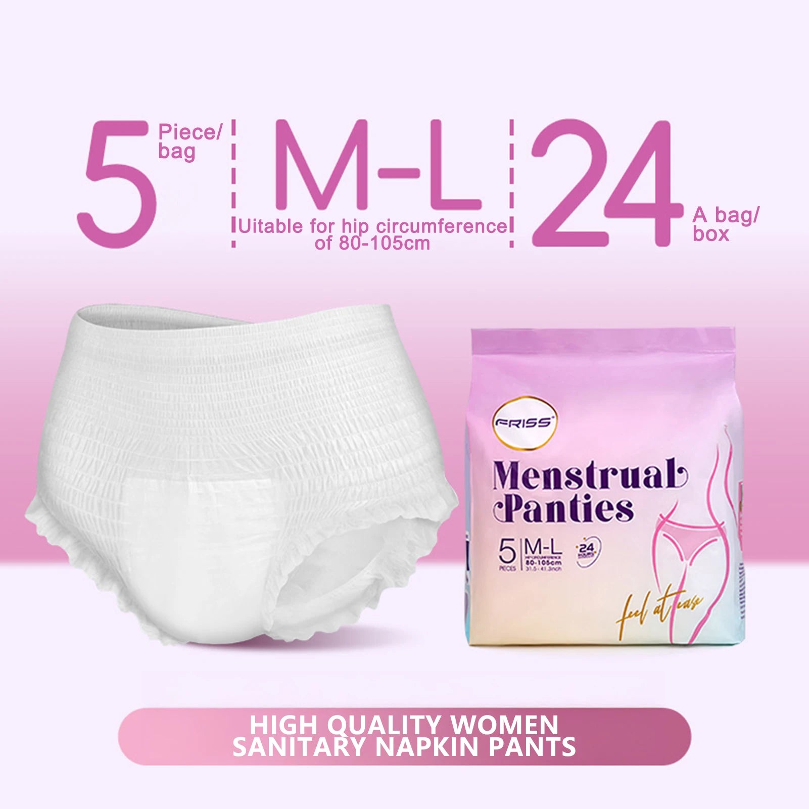 Woman's Disposable Period Underwear