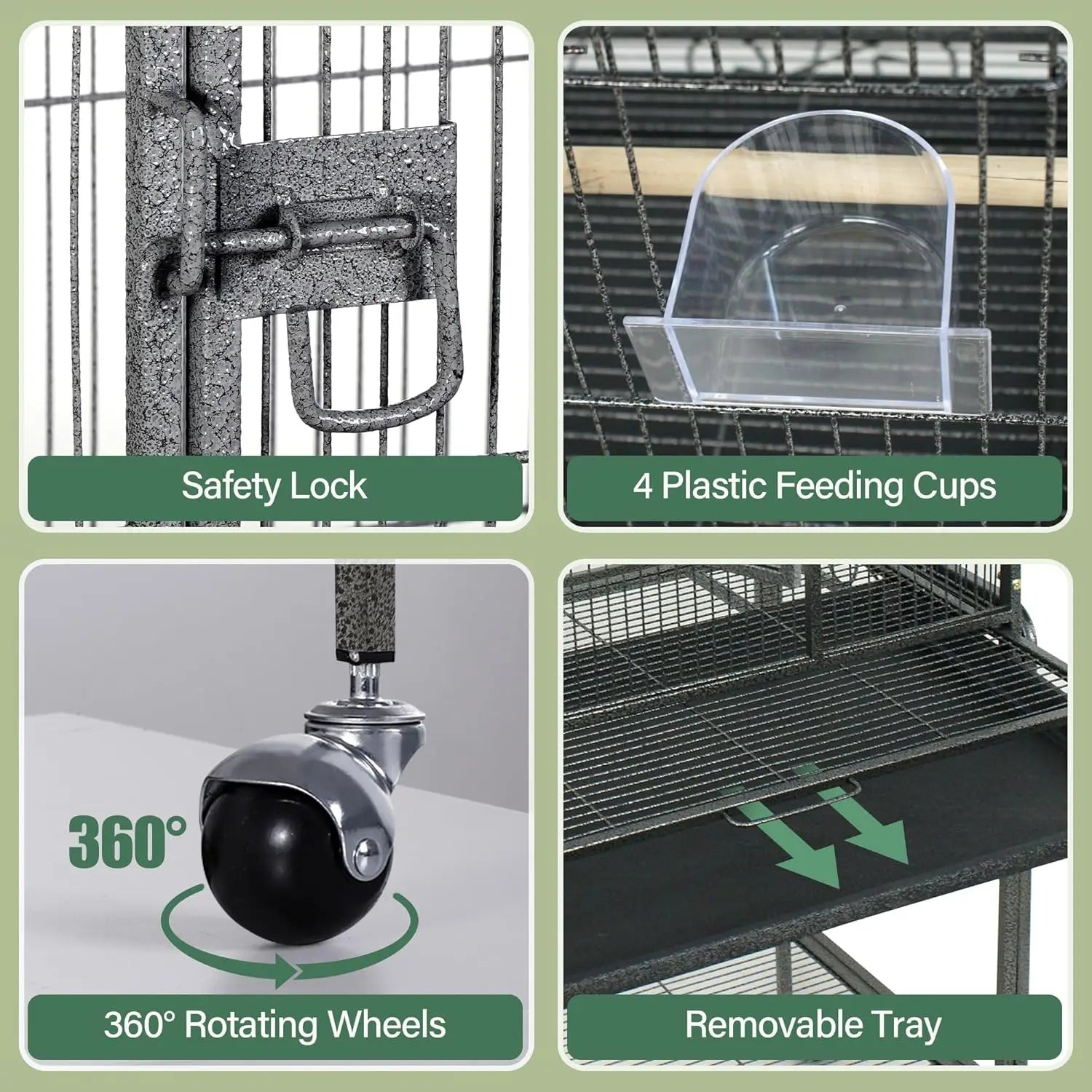 Large 53  Bird Flight Cage