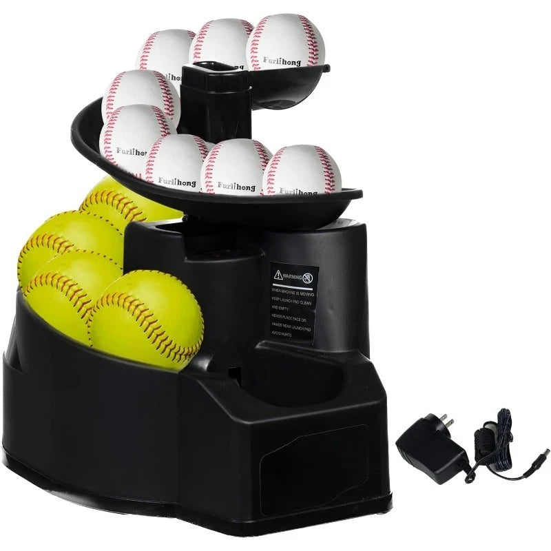 Rechargeable Baseball/Softball Toss Machine