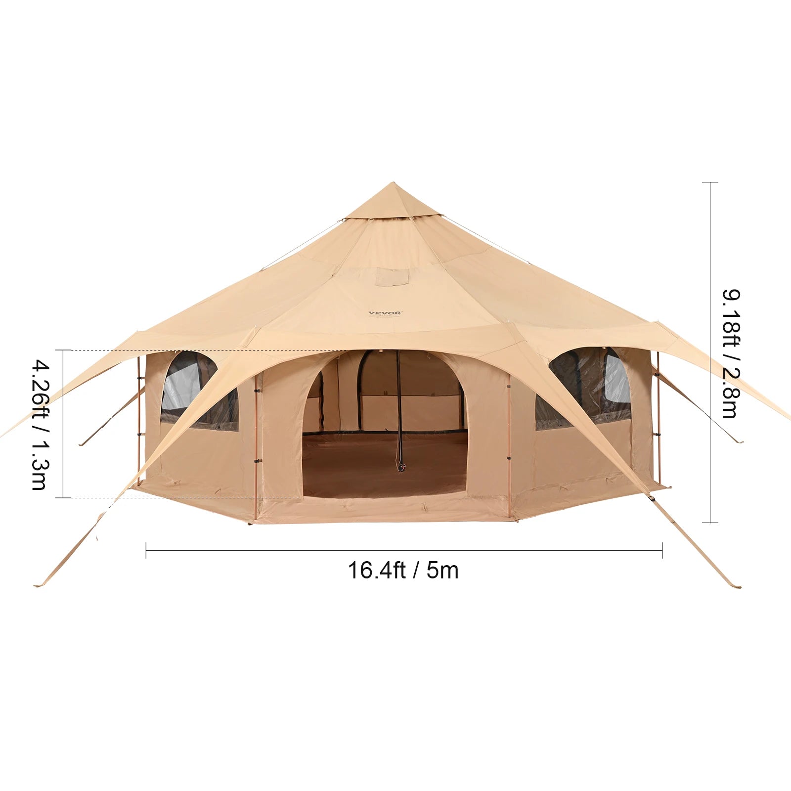 Canvas Bell Tent 4 Seasons