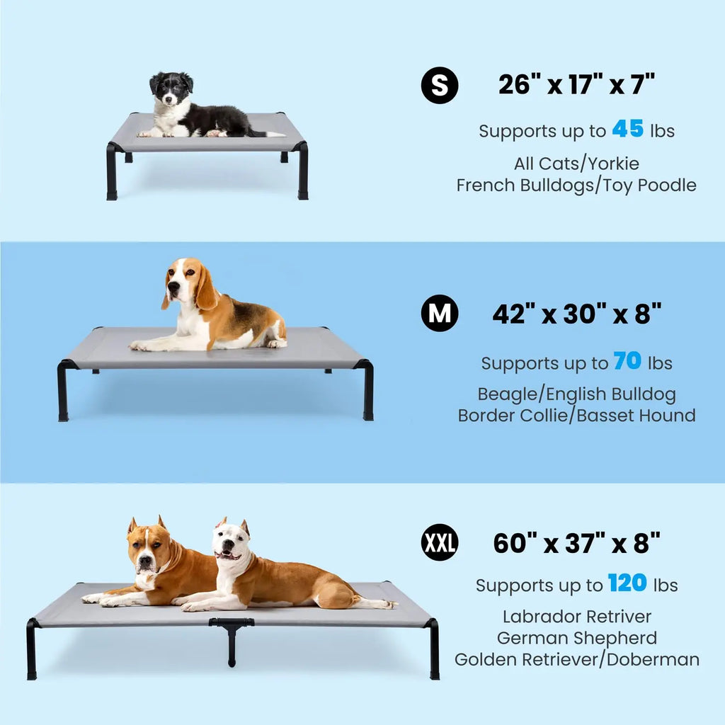 Elevated Cooling Pet Cot
