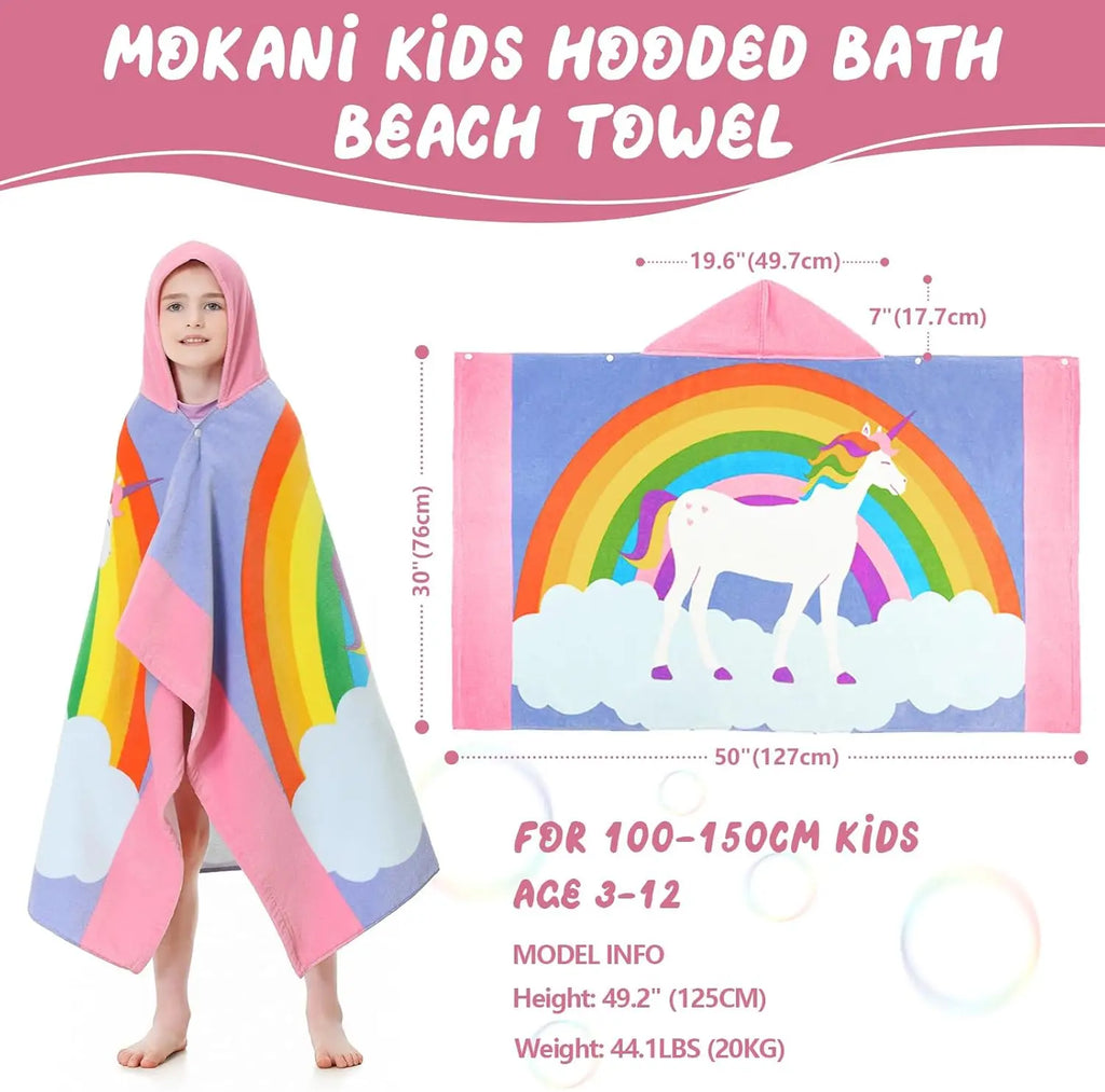 Super Soft & Thick Cotton Hooded Towels