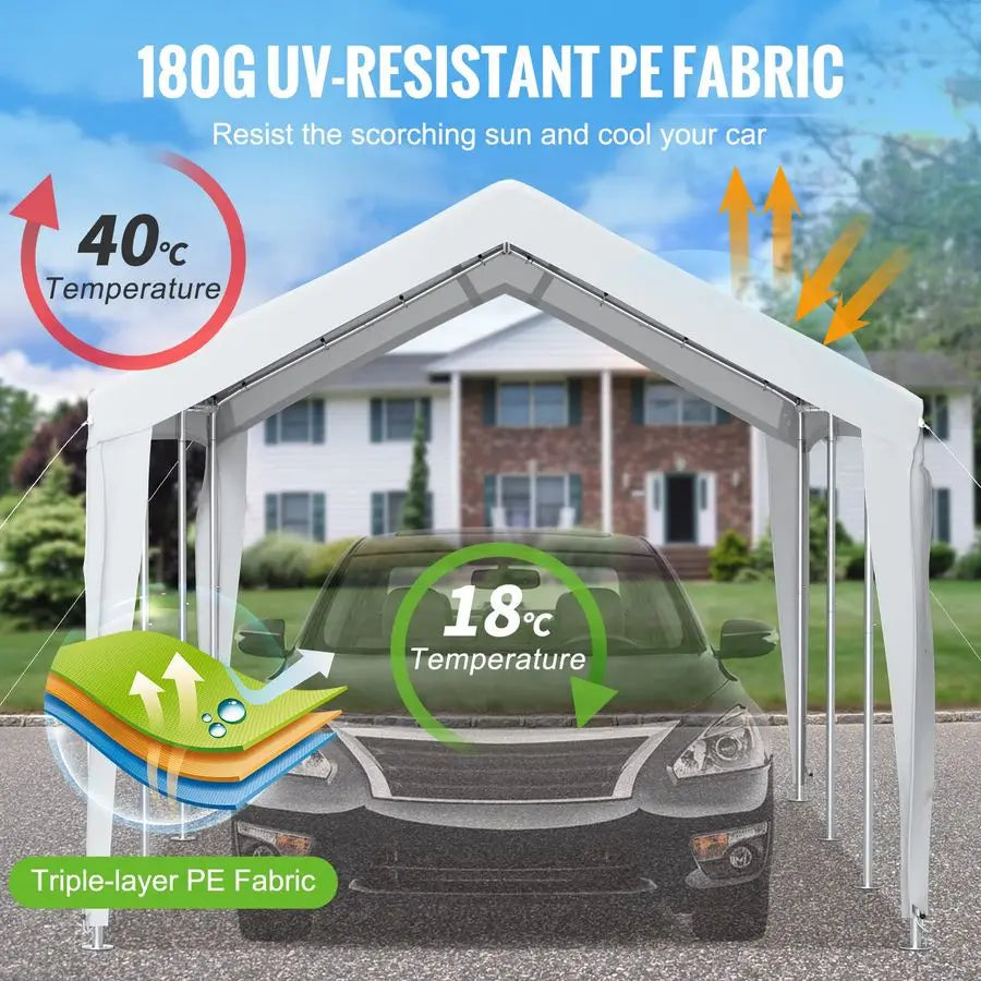 Carport 10 x 20 ft  Canopy