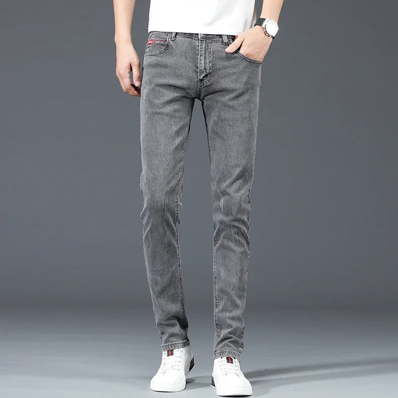 New Men's Cotton Jeans