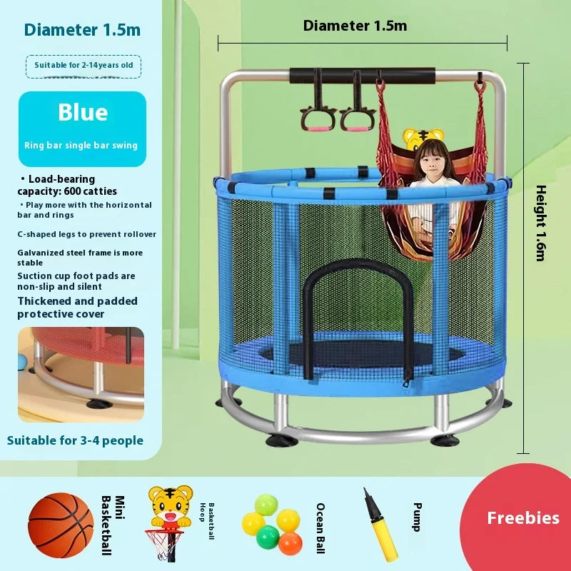 Children's Indoor Trampoline 3-10 Years