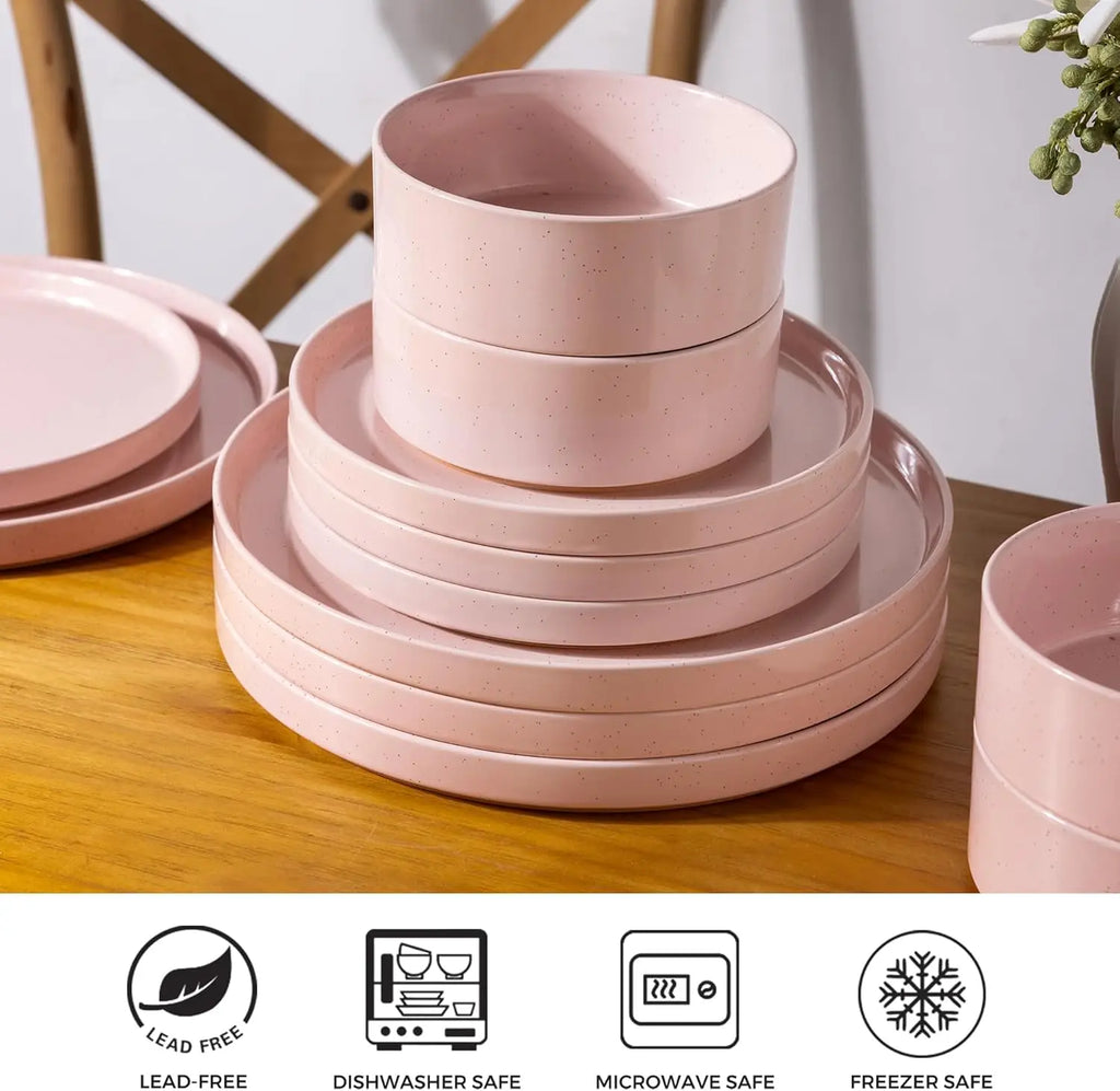 Ceramic Dinnerware Set for 4,