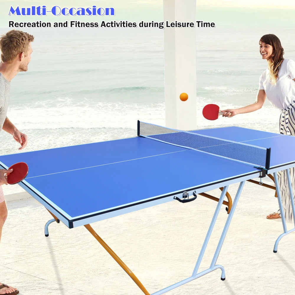 Tennis Table 9 Ft  Foldable Set