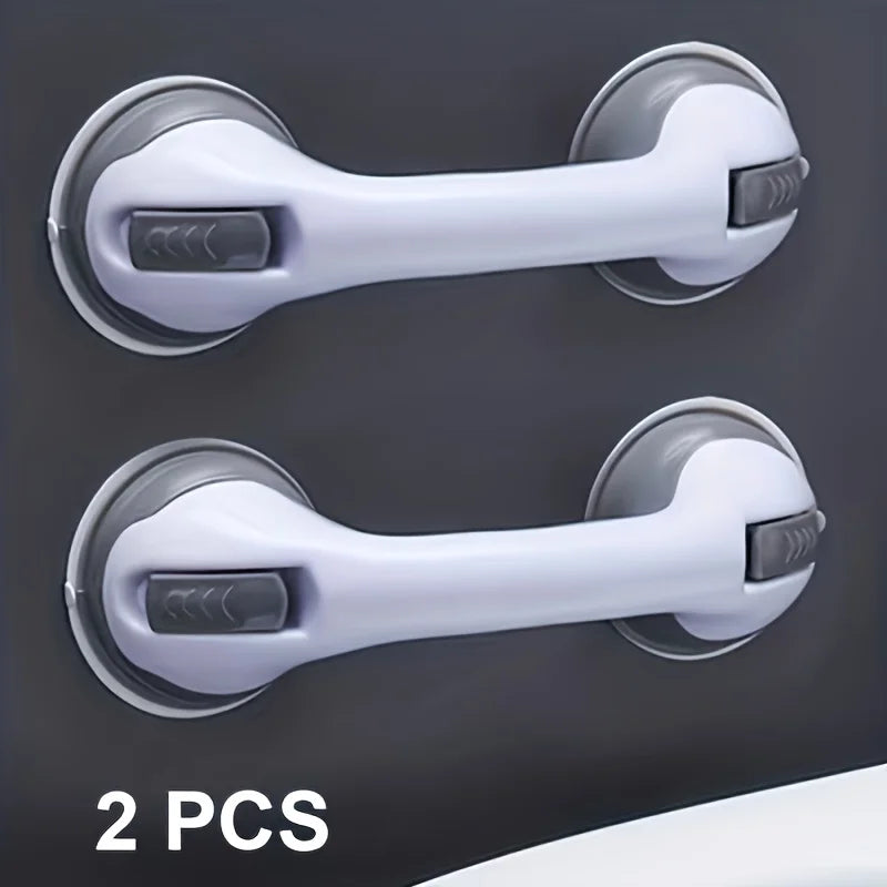 2-Pack Suction Bathroom Handrail