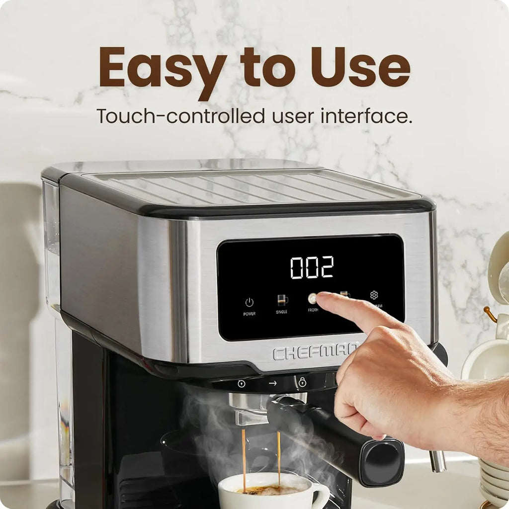 15-Bar Digital Espresso Machine