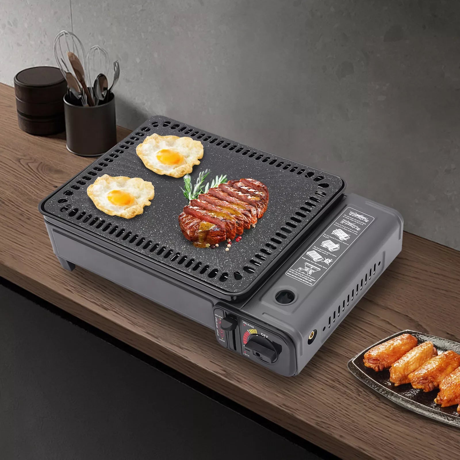 Gas Grill, Portable Butane Stove