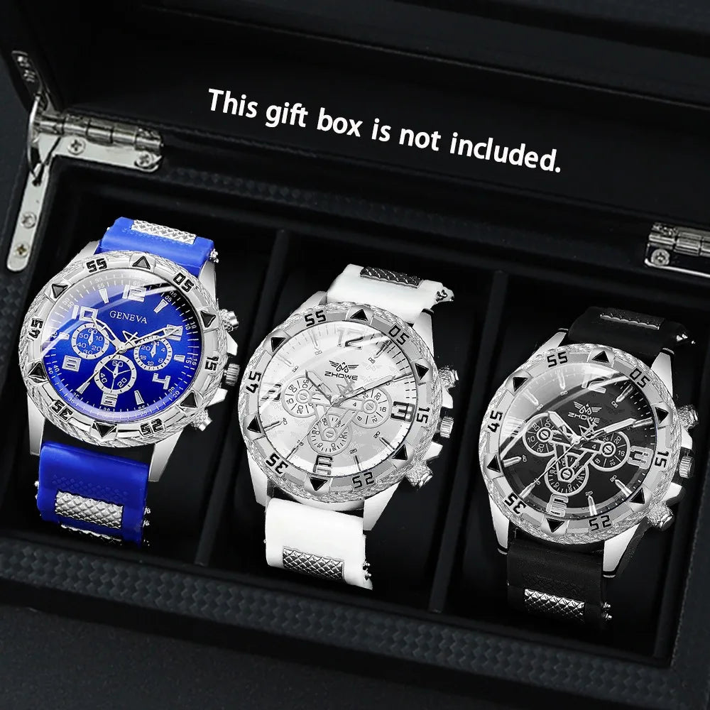 3pcs/set Men's Watches Sets