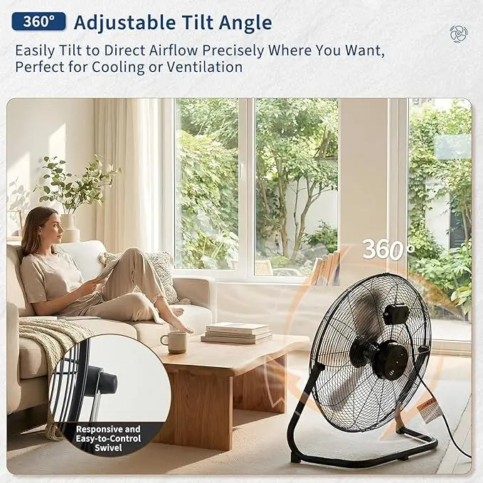 High Velocity Heavy Duty Industrial Fan