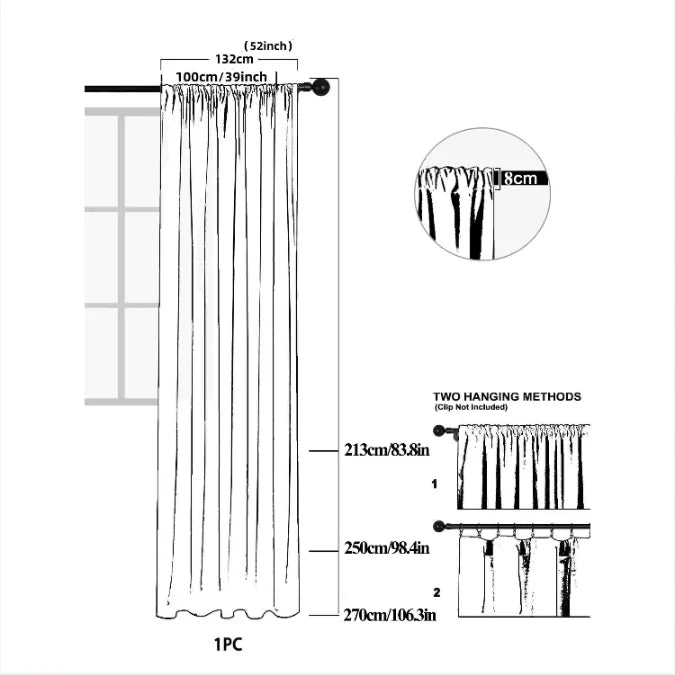 Retro Palace Style Lace Curtains