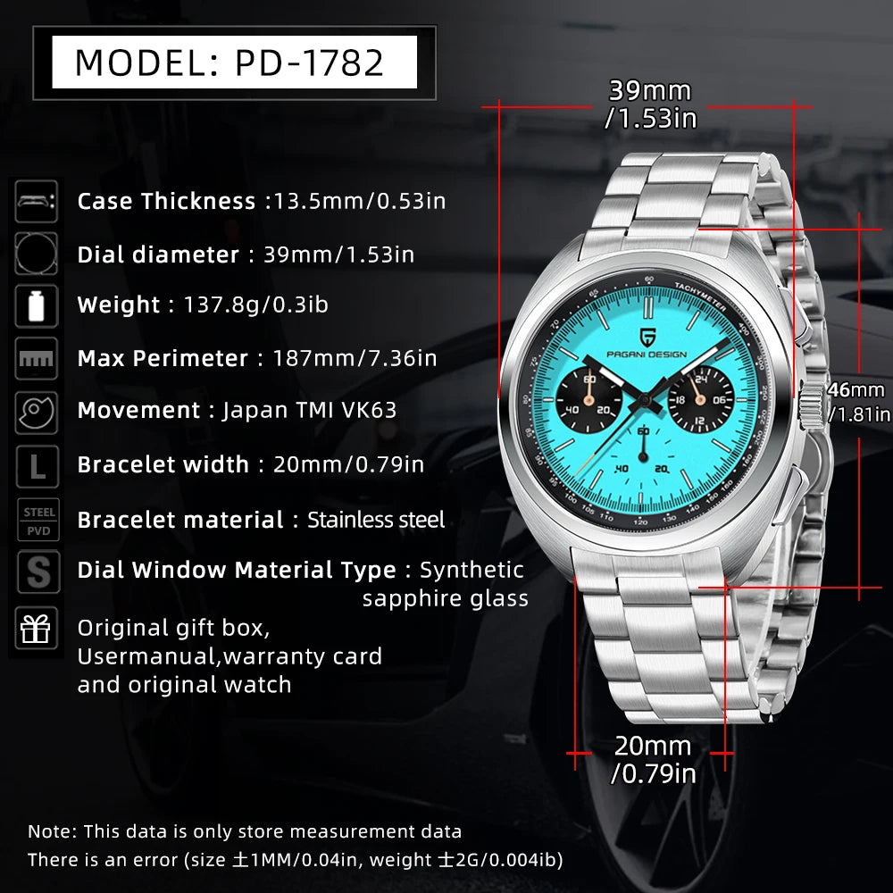 Luxury Watch For Men Chronograph
