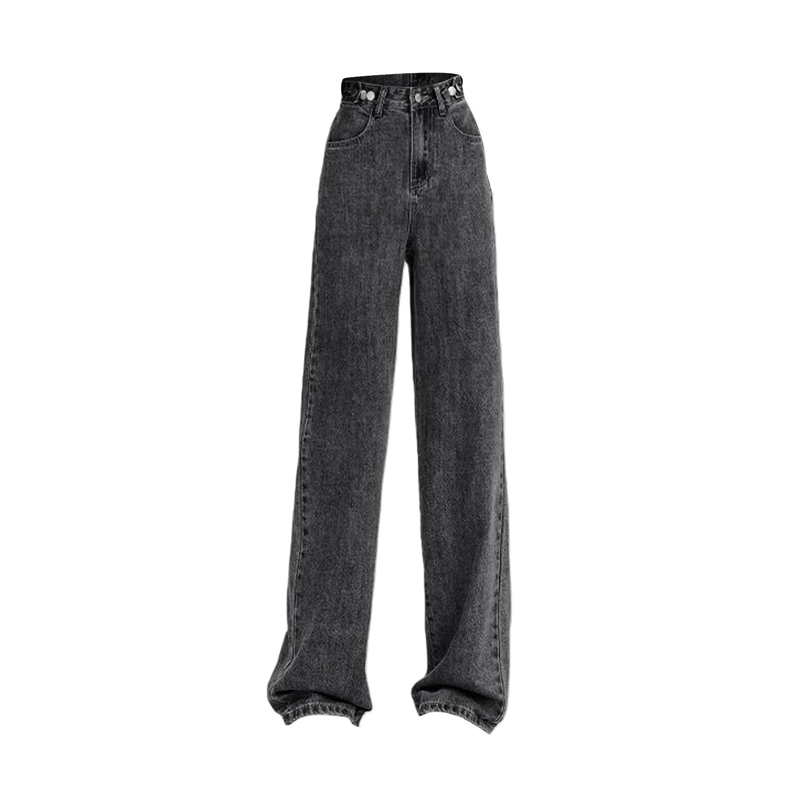 Retro Straight Leg Jeans
