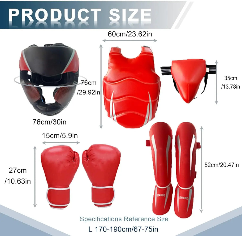 Taekwondo Boxing Gear Set