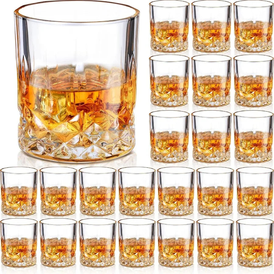Old Fashioned Whiskey 10 oz  Glasses - Serving 24