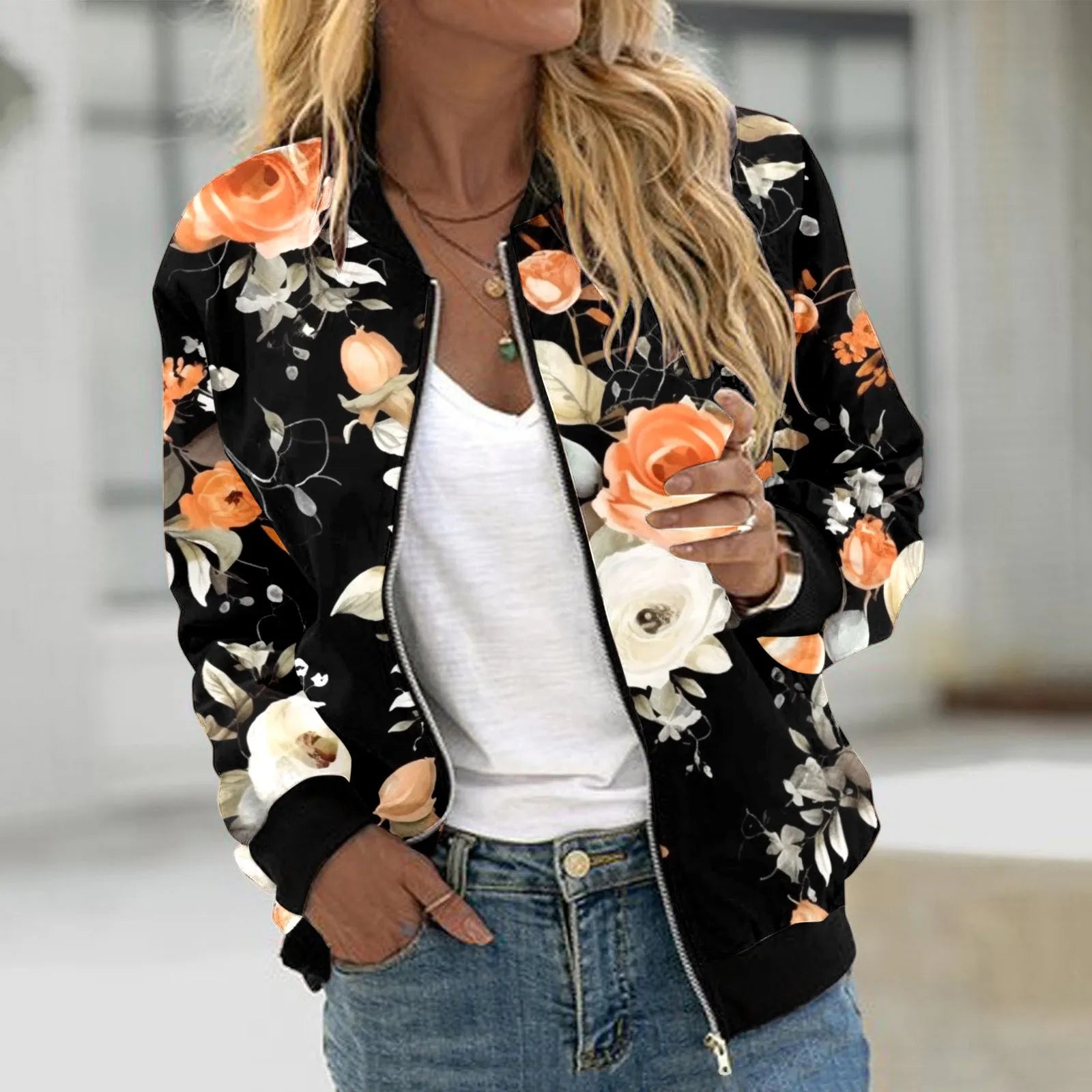 Casual Bomber Jacket