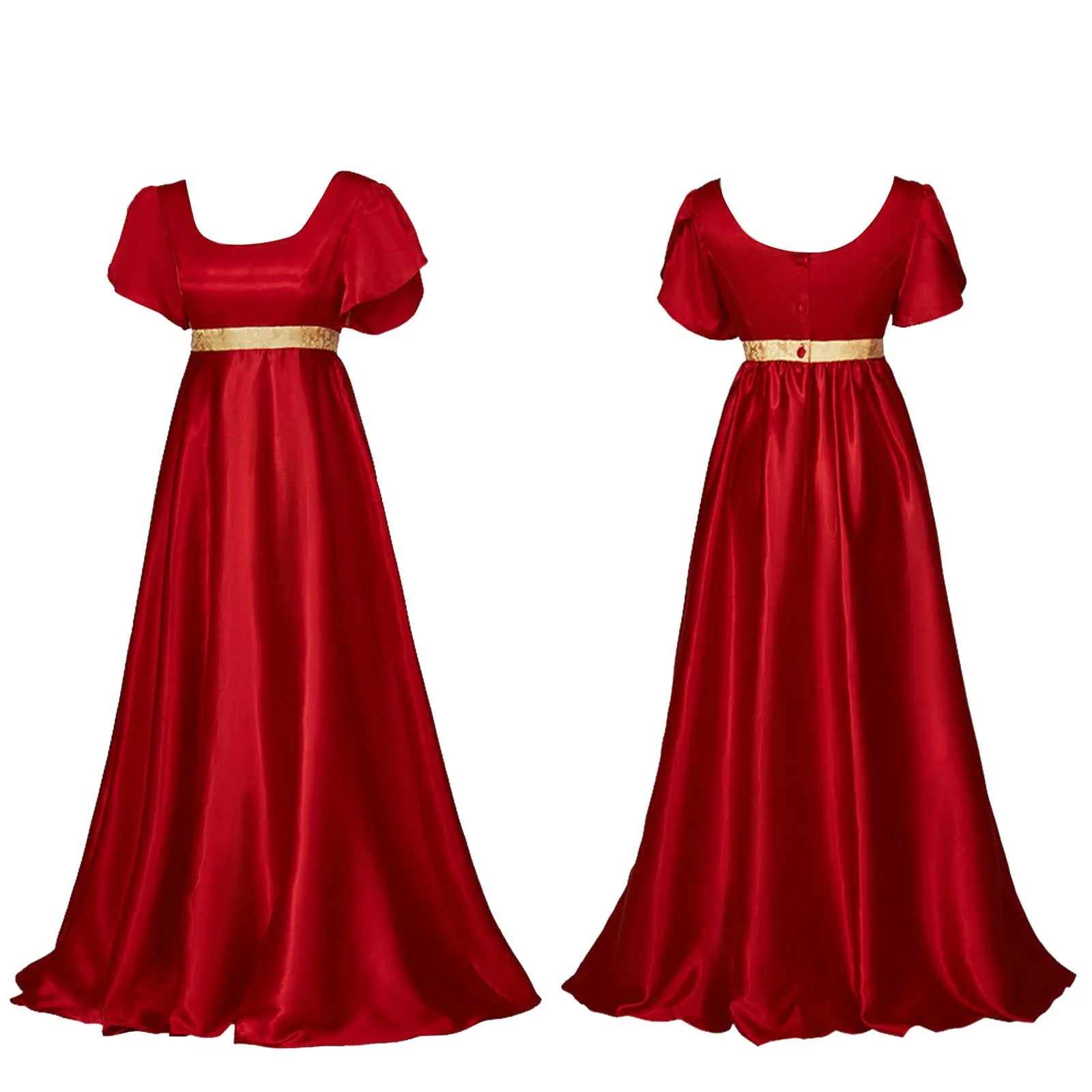 Victoria Medieval Satin Dress